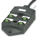 Kutija za senzore/aktore, pasivna M12-razdjelnik s navojem od umjetne mase SACB-4 / 8- 5,0PUR SCO P 1452424 Phoenix Contact 1 ko slika