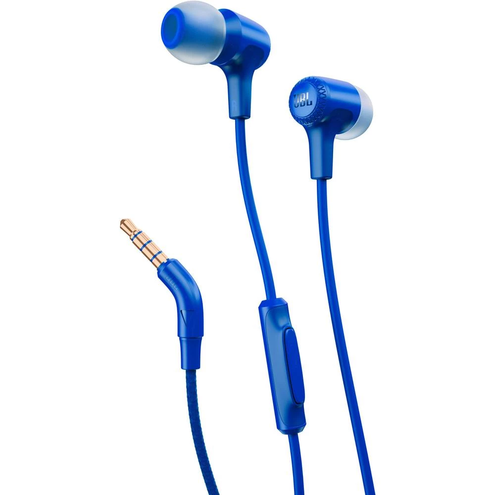 In Ear slušalice JBL Harman E15 U ušima Slušalice s mikrofonom Plava boja slika