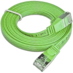 LAN (RJ45) Mreža Priključni kabel CAT 6 U/FTP 0.5 m Zelena plosnati Slim Wirewin