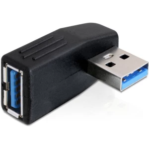 USB 3.0 Adapter [1x Muški konektor USB 3.0 tipa A - 1x Ženski konektor USB 3.0 tipa A] Crna Delock slika