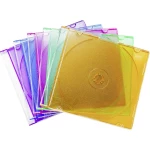 Basetech kutija za CD 1 CD/DVD/Blu-ray plastika plava boja, standardno zelena, narančasta, ružičasta, purpurna 1 St. (Š