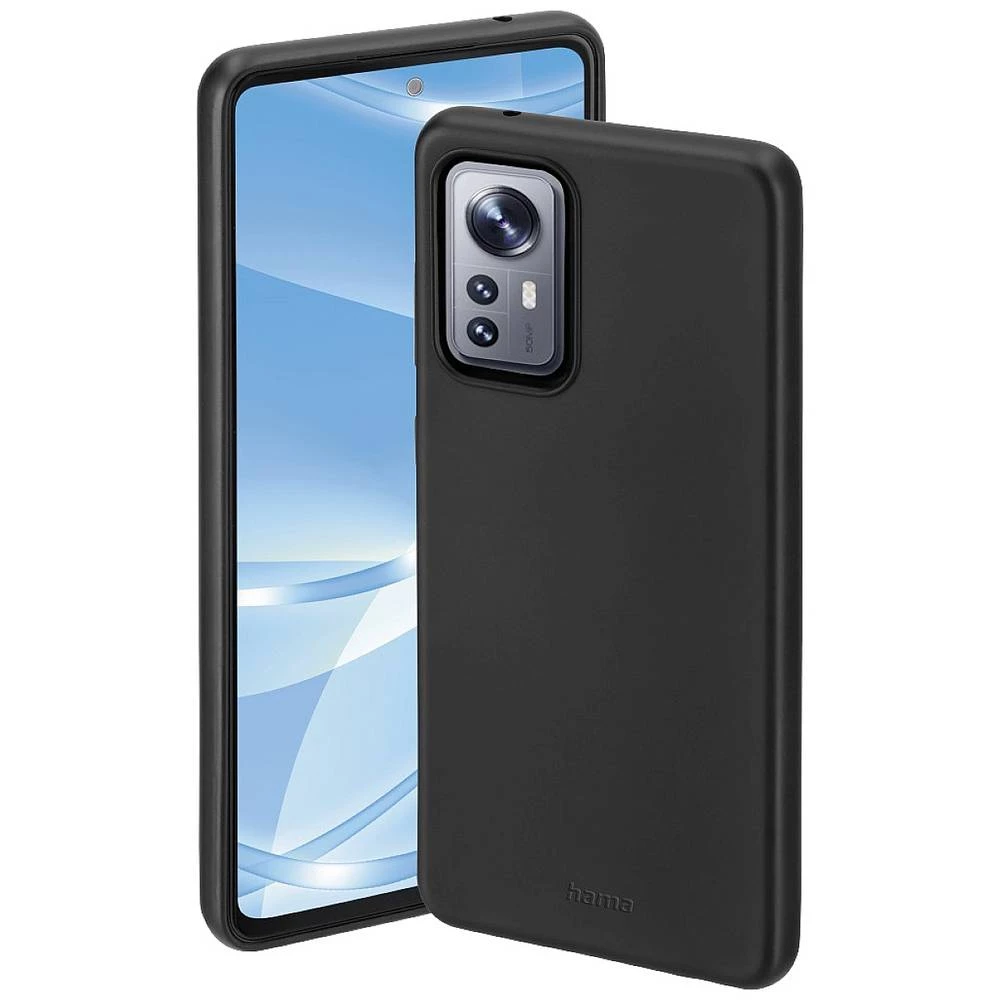 Hama Finest Feel stražnji poklopac za mobilni telefon Xiaomi 12, 12X crna slika
