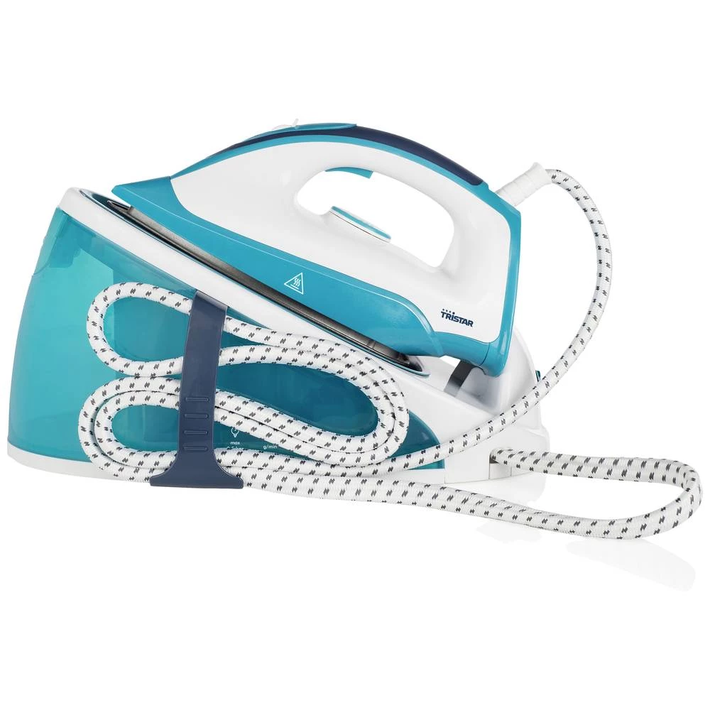 Tristar stanica za parno glačalo [3,5 bara] s kontinuiranom parom [40g/min] - sustav protiv kamenca s podesivom temperaturom i duljinom kabela od 1,9 m, ST-8917 Tristar ST-8917 parna stanica svijet... slika