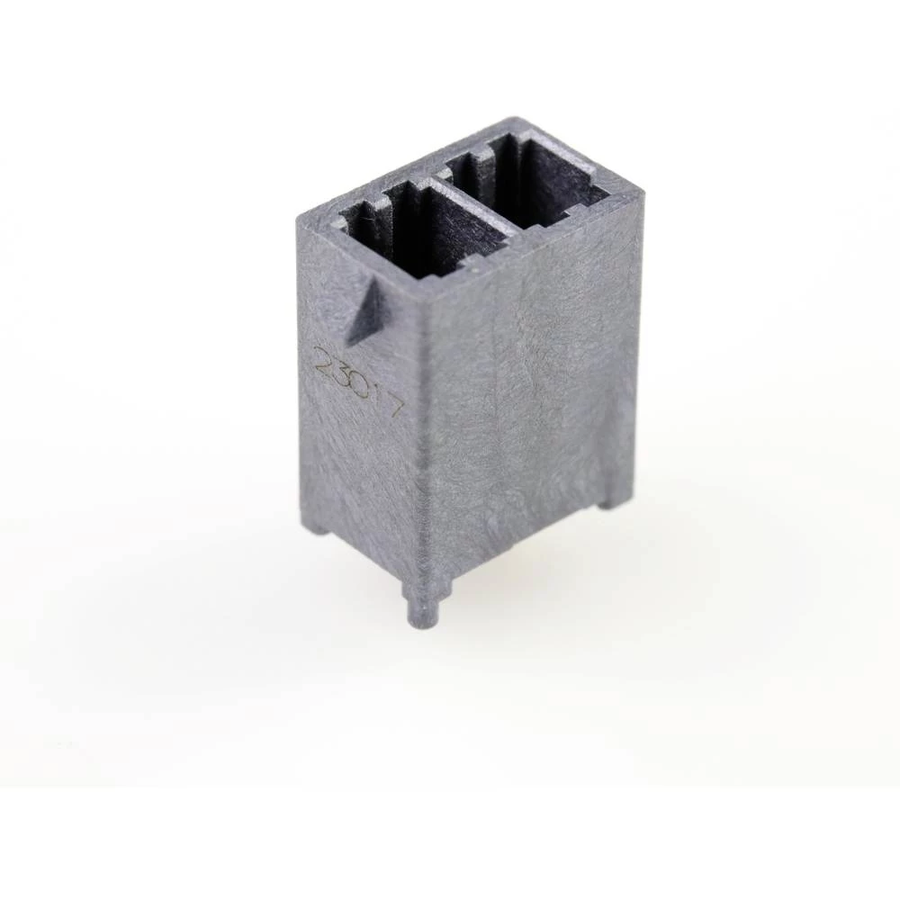 Molex ugradna standardna letva sa ženskim kontaktima Ukupan broj polova 2 Raster: 5.70 mm 1720650302 1 St. Tray slika
