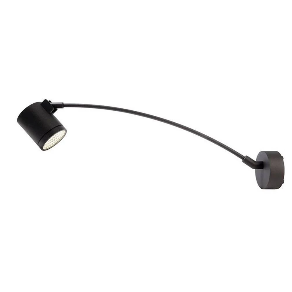 Deko Light Mobby II 688008 svjetlo za ogLEDalo 9.90 W Energetska učinkovitost 2021: F (A - G) toplo bijela crno-siva slika