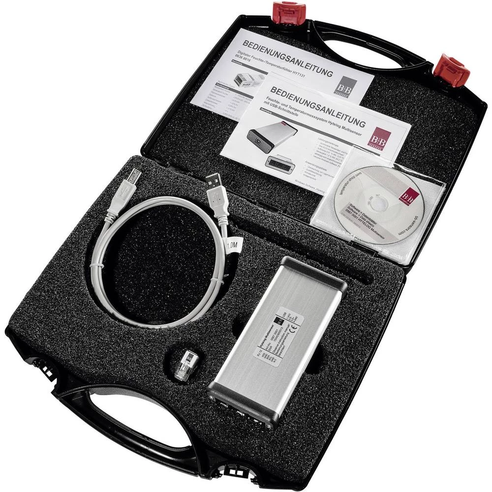 Komplet mjernog sustava za temperaturu i vlagu 1 ST 0570 0004 B & B Thermo-Technik Mjerno podučje: 0 - 100 % r. slika