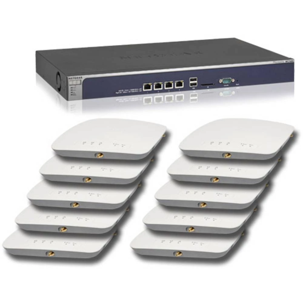NETGEAR NETGEAR Bundle WC7600 + 10 WAC730 WLAN upravljač pristupne točke 1.3 Gbit/s 2.4 GHz, 5 GHz slika