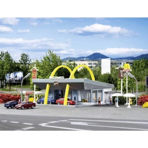 Vollmer 47765 n McDonald'sov restoran brze hrane s McDriveom komplet za sastavljanje slika