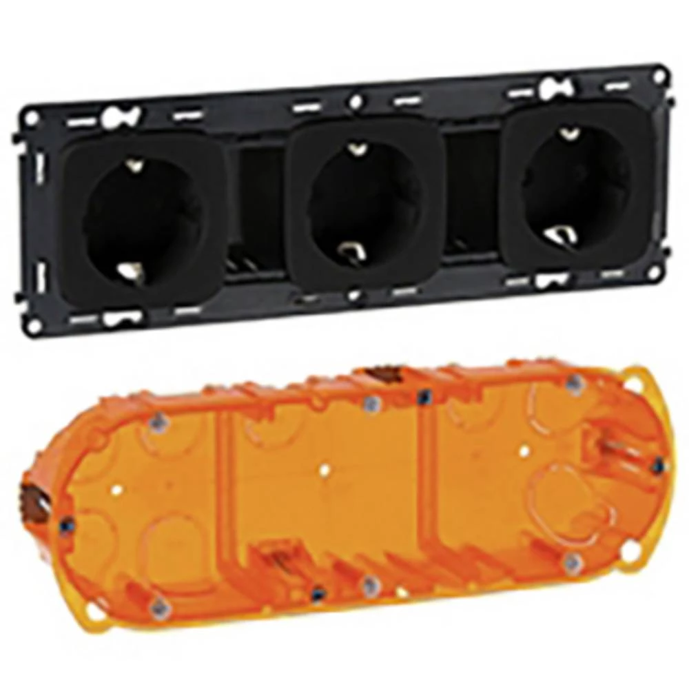 Legrand   utičnica Valena Life Allure crna 754918 slika