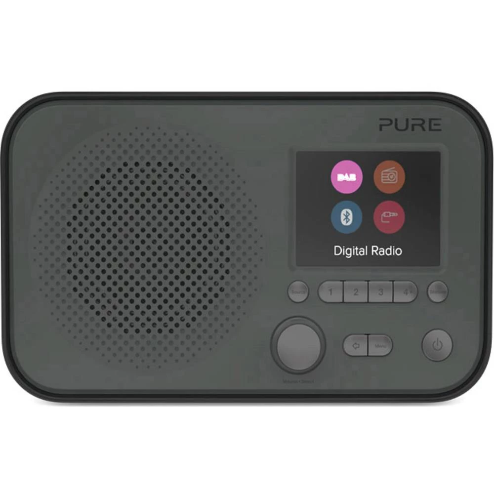 DAB+ (1012) Prijenosni radio Pure Elan BT3 AUX, Bluetooth, UKW Grafitna slika