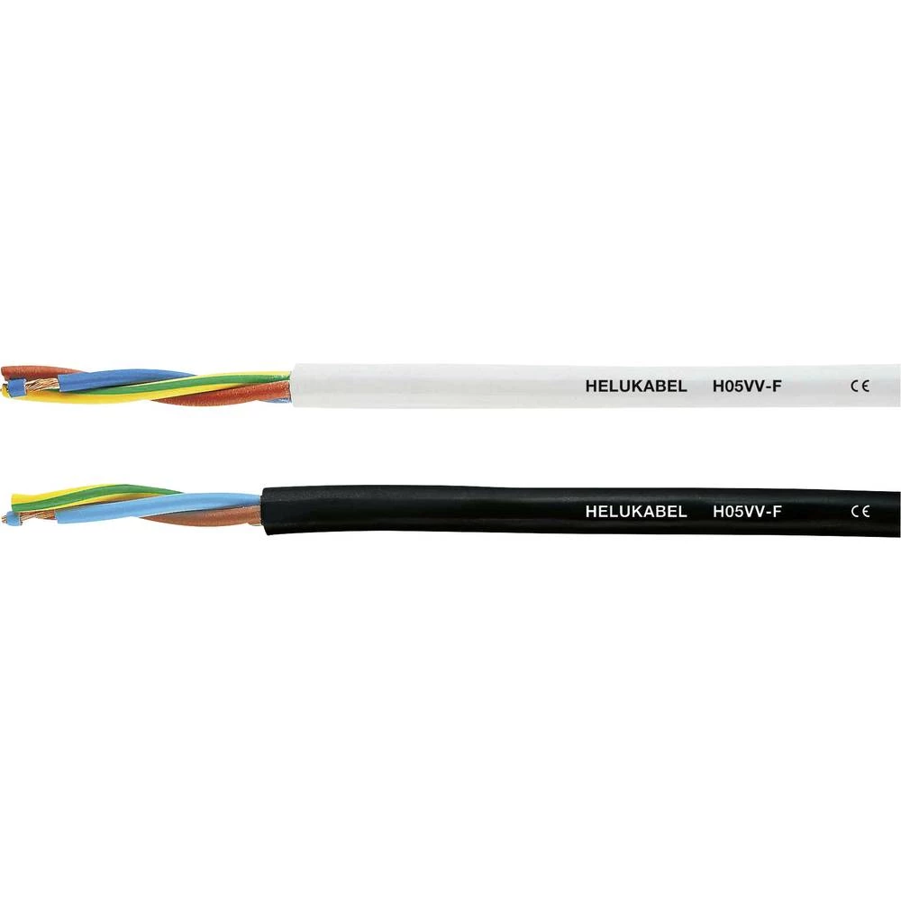 Helukabel H05VV-F kontrolni vod 3 G 1.50 mm² crna 29468-1000 1000 m slika