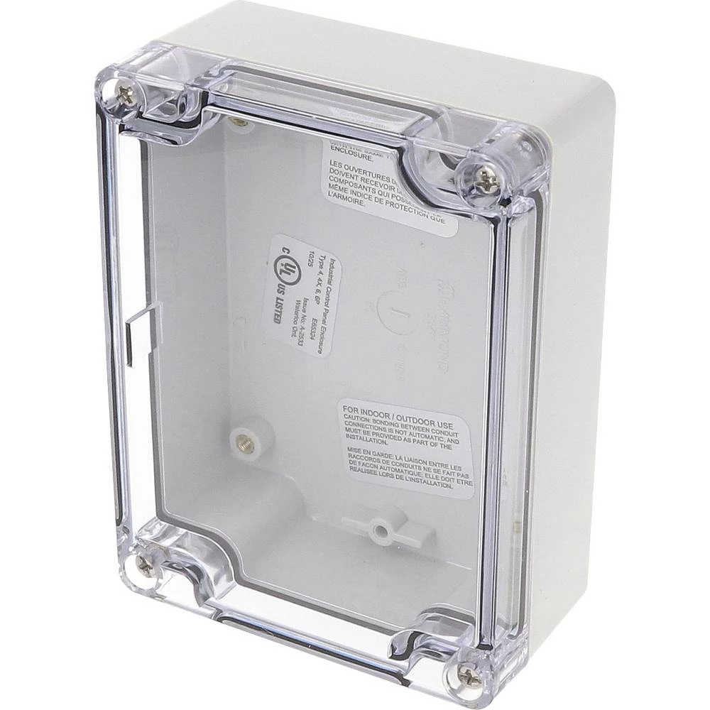 Hammond Electronics 1554FL2GYSL kućište 119 x 89 x 45 polikarbonat svijetlosiva 1 kom. slika