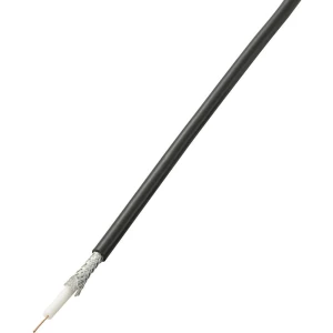 Koaksialni kabel Vanjski promjer: 5 mm RG58 52 dB Crna TRU COMPONENTS 1572737 25 m slika
