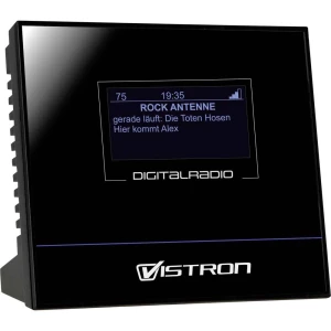 Vistron Youtune2 prijamni dio za digitalni radio crna DAB+ slika