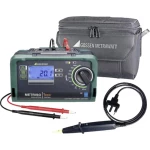 Mjerač izolacije Gossen Metrawatt METRISO TECH - Set 50 V, 100 V, 250 V, 500 V, 1000 V 200 GΩ Kalibriran po DAkkS