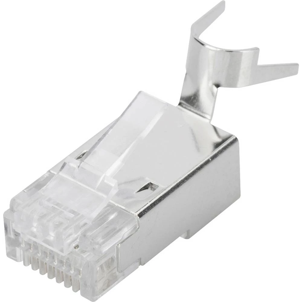 Digitus DN-219604 DIGITUS CAT 6A modularni konektori za okrugle kabele, oklopljeni, 100 kom. DN-219604 RJ45 utikač Broj slika