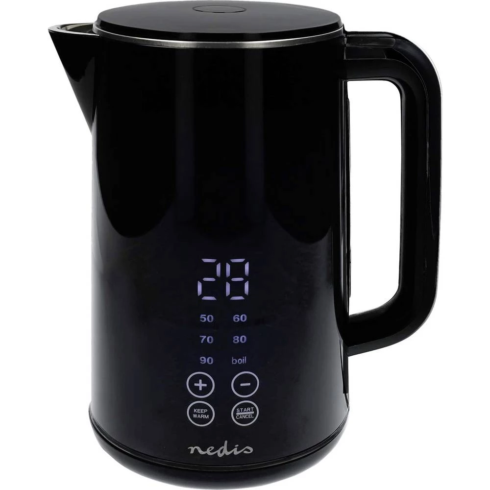 Nedis KAWK362EBK kuhalo za vodu indikatorska lampica crna Kapacitet: 1.7 l slika