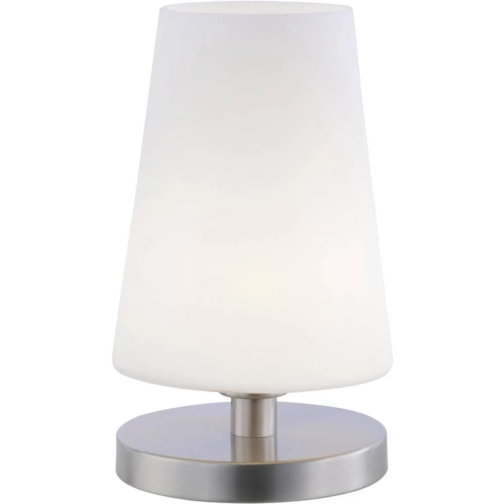 Paul Neuhaus Stajaće/stolne svjetiljke 4146-55 Opal, Plemeniti čelik (brušeni) G9 slika