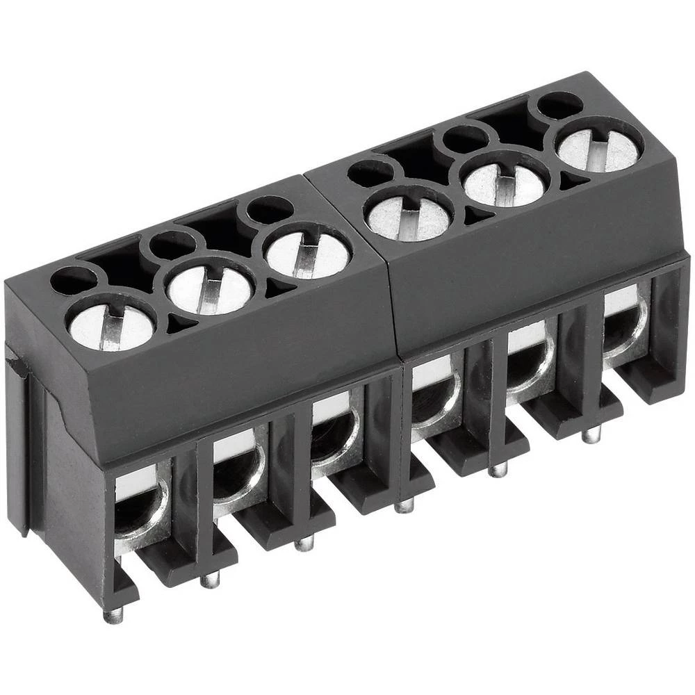 PTR Hartmann 50100050121G vijčana blok spojka 2.50 mm² Broj polova (broj) 5 siva 1 St. slika
