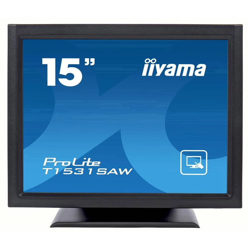 Zaslon na dodir 38.1 cm (15 ") Iiyama ProLite T1531SAW ATT.CALC.EEK A (A+++ - D) 1024 x 768 piksel XGA 8 ms DisplayPort, HDMI slika