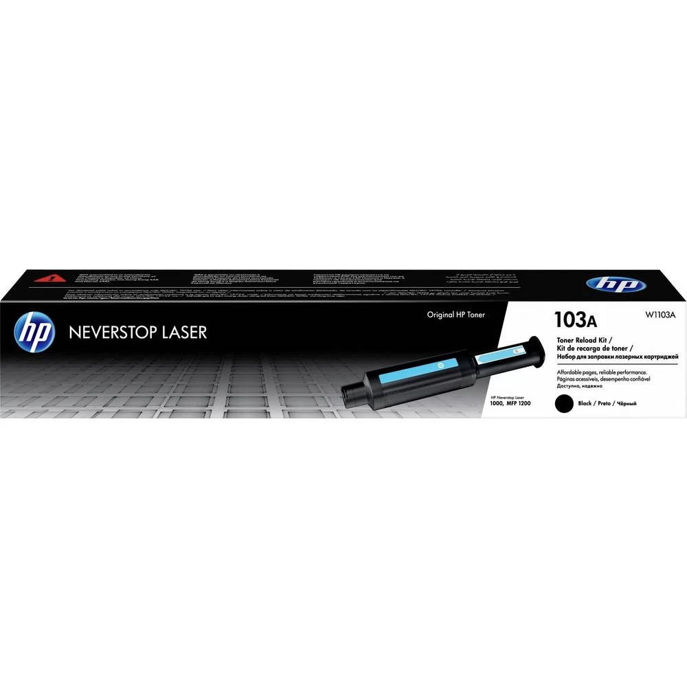 HP 103A W1103A toner pojedinačno crn 2500 Stranica ponovno punjenje toner slika