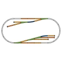 55330 h0 piko a-pruga dodatni set