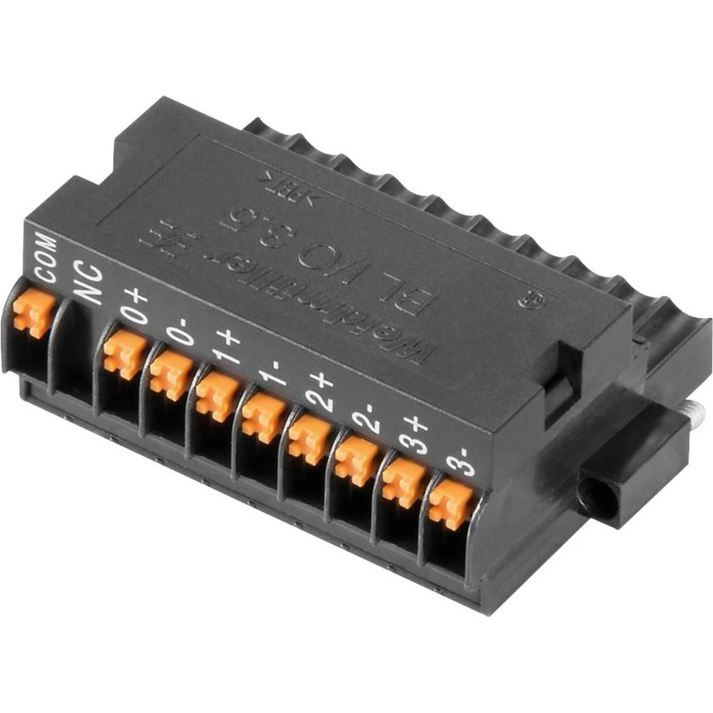 Weidmüller kućište kabelske utičnice Ukupan broj polova 10 Raster: 3.5 mm 2471390000 20 St. slika
