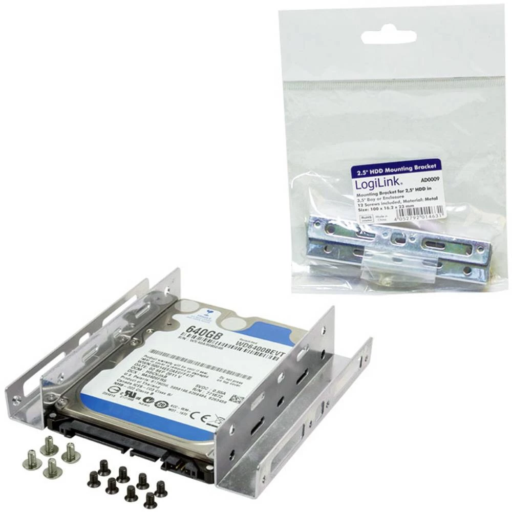 LogiLink AD0009 3,5" ugradbeni kutnik slika