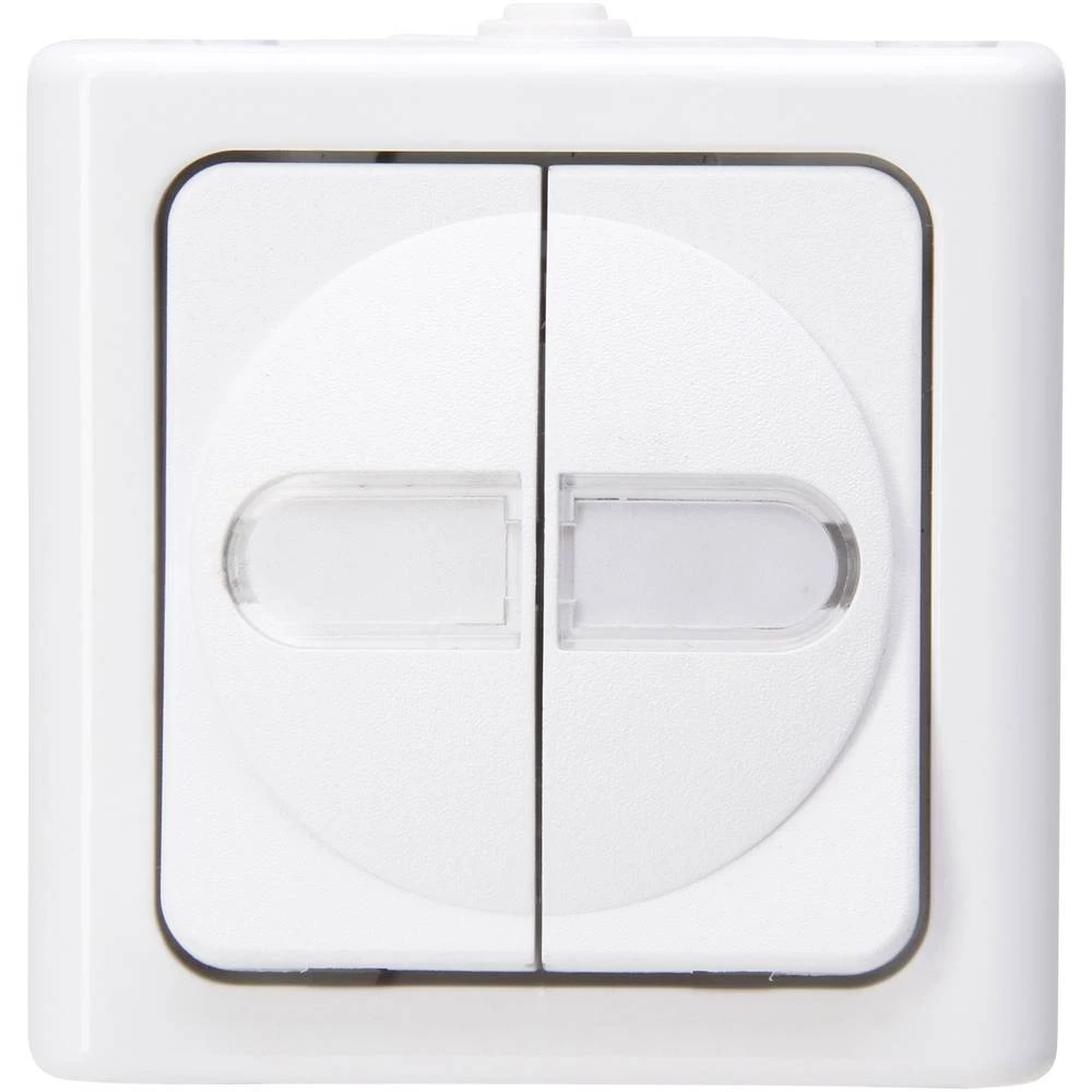 Kopp 1 komad Potpuni Serijski prekidač BlueElectric Polarnobijela boja 560502004 slika