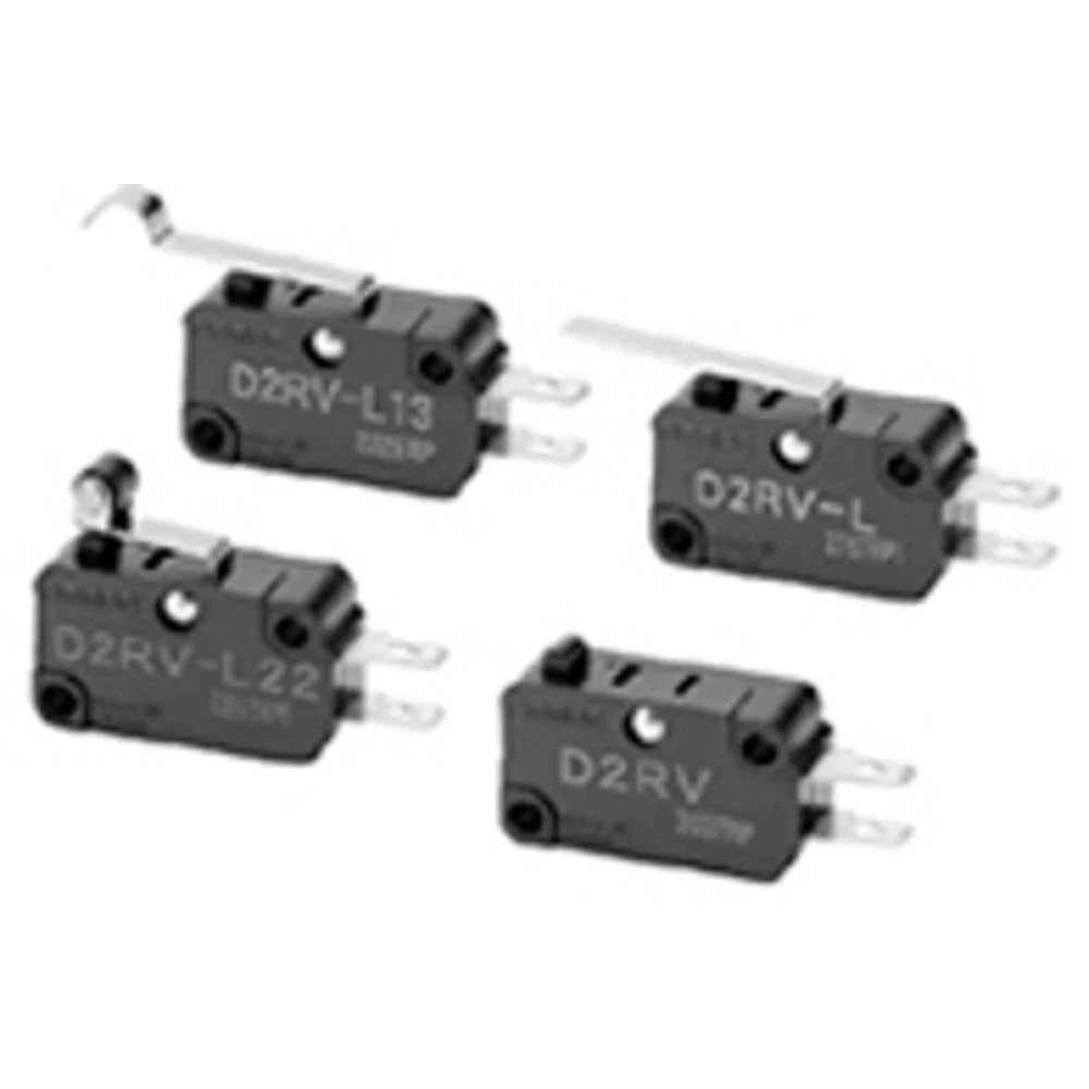 Omron D2RV-LG mikro prekidač 100 V/DC 0.25 A 1 x off/(on) kom. Bag slika
