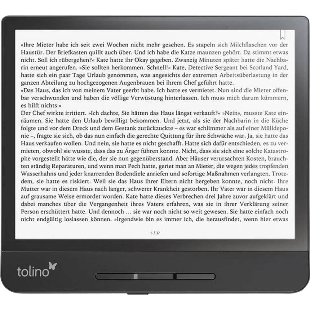 Tolino epos 2 eBook-čitač 20.3 cm (8 ") Crna slika