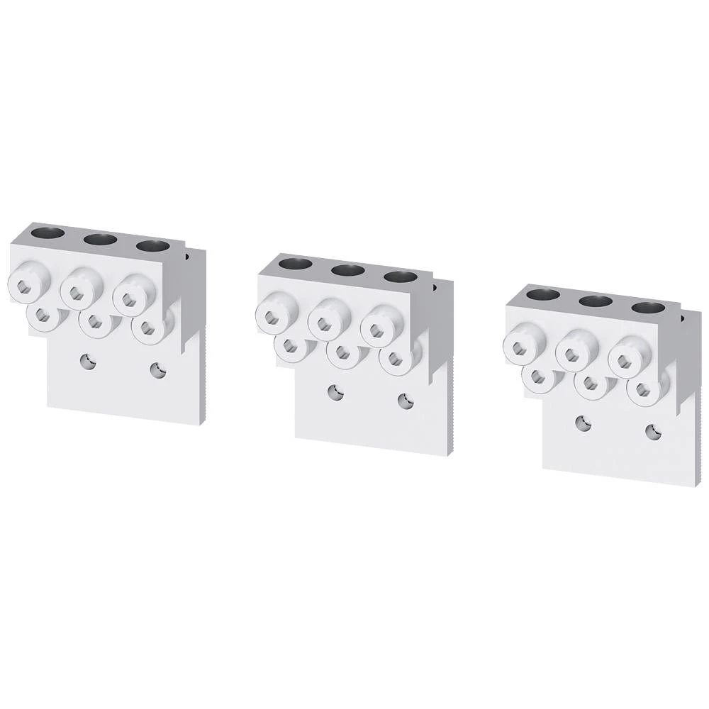 Stezaljka okruglog vodiča TA7.1 6 x 1/0…750 kcmil za 6 kabela - 3 kom. Pribor ... Siemens 3VA9773-0JJ64 #####Rundleiteranschlussklemme 1 St. slika