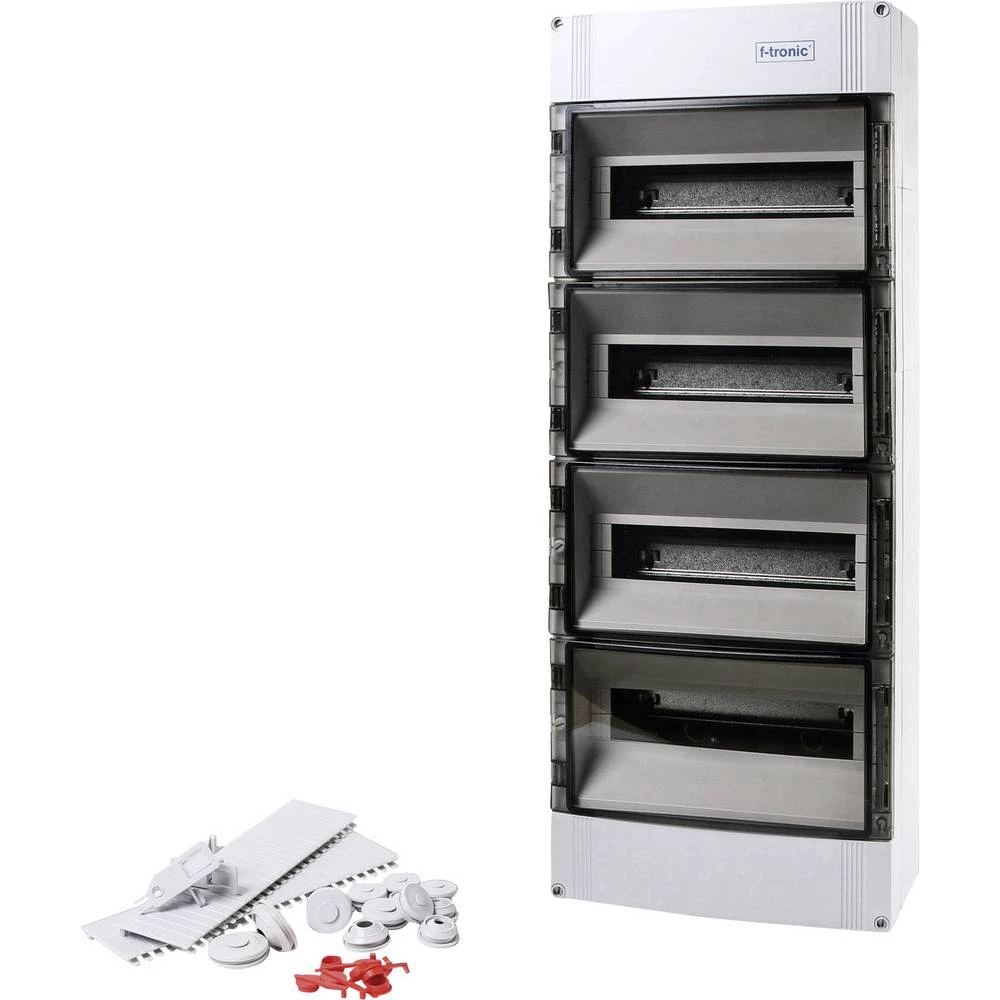 F-Tronic 7240029 APV56 razvodni ormar nadžbukna Broj raspodjela = 56 Broj redova = 4 slika