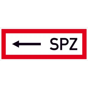 SafetyMarking 11.2528 znak informacije SPZ aluminij (Š x V) 297 mm x 105 mm    1 St. slika