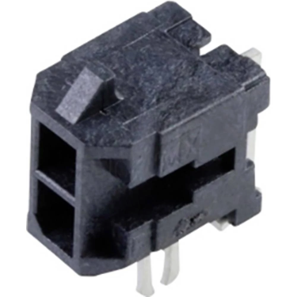 Molex 430450222 Micro-Fit 3.0 Right-Angle Header, 3.00mm Pitch, Dual Row, 2 Circuits, with PCB Press-fit Metal Retention slika