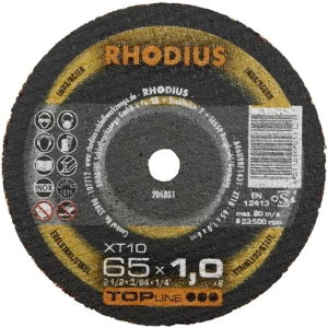 Rhodius XT10 MINI 206802 Rezna ploča ravna 65 mm 6 mm 1 ST slika