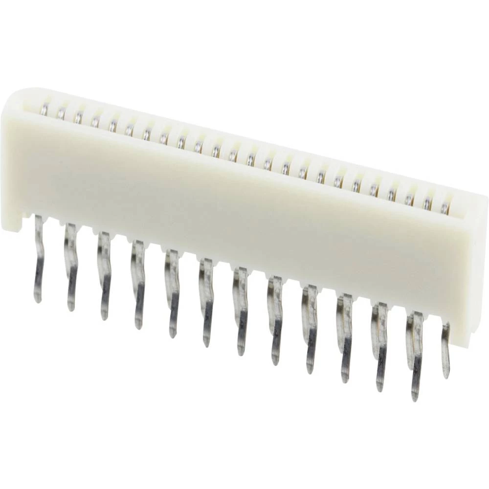 Molex 528062410 1.00mm Pitch Easy-On FFC/FPC Connector, Vertical, Surface Mount Compatible, Non-ZIF, Kinked PC Tails, 24 slika