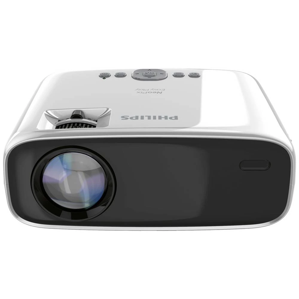 Philips beamer NeoPix Easy Play  LED  800 x 480 WXGA, 1920 x 1080 HDTV 3000 : 1 srebrna slika