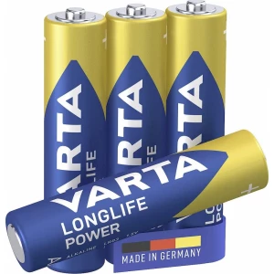 Varta Longlife LR03 micro (AAA) baterija alkalno-manganov 1200 mAh 1.5 V 4 St. slika