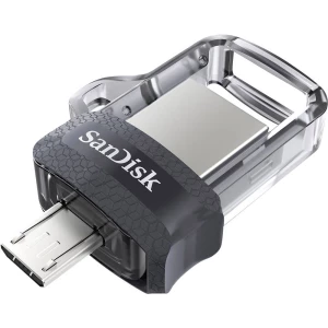 USB pomoćna memorija Smartphone/tablet SanDisk Ultra® Dual Drive m3.0 256 GB Mikro USB (OTG), USB 3.0 slika