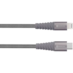 Skross iPod/iPhone/iPad USB kabel [1x - 1x ] 2.00 m siva slika