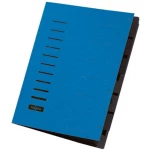 PAGNA Uredski materijal Plava boja DIN A4 Prešpan karton Broj pretinaca: 7 1554277