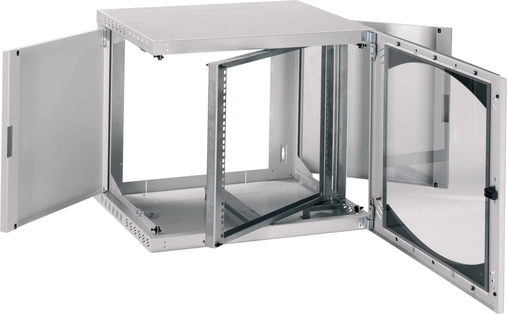 19" zidno kućište Schneider Electric NSYOPB12U6P (Š x V x d) 600 x 650 x 600 mm 12 U Svijetlosiva slika