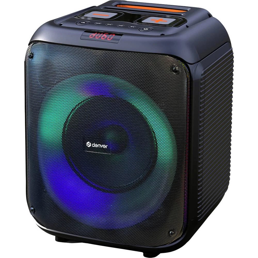 Denver BPS-250 Bluetooth zvučnik AUX, prijenosni, USB crna slika
