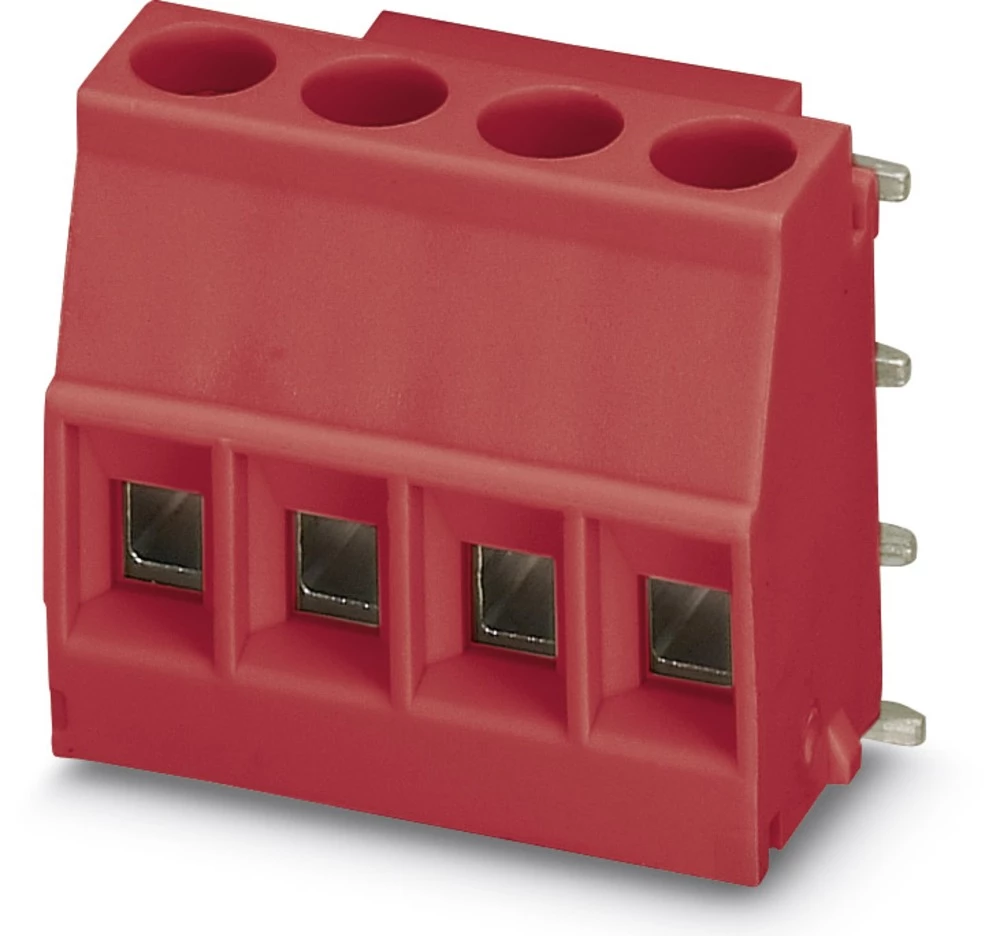 Vijčana blok stezaljka 2.50 mm broj polova: 4 MKDSO 2,5/ 4-R RD Phoenix Contact crvene boje 50 kom. slika