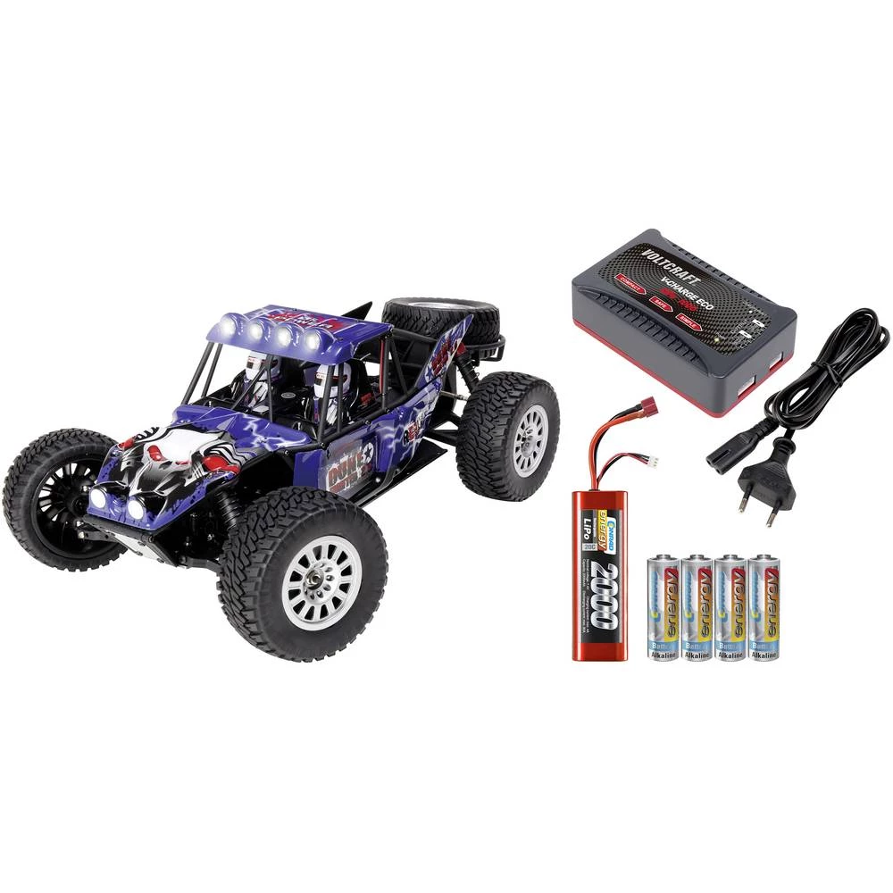 Reely Dune Fighter 2.0 Bez četkica 1:10 RC model automobila Električni Buggy Pogon na sva četiri kotača (4WD) 100% RtR 2,4 GHz U slika