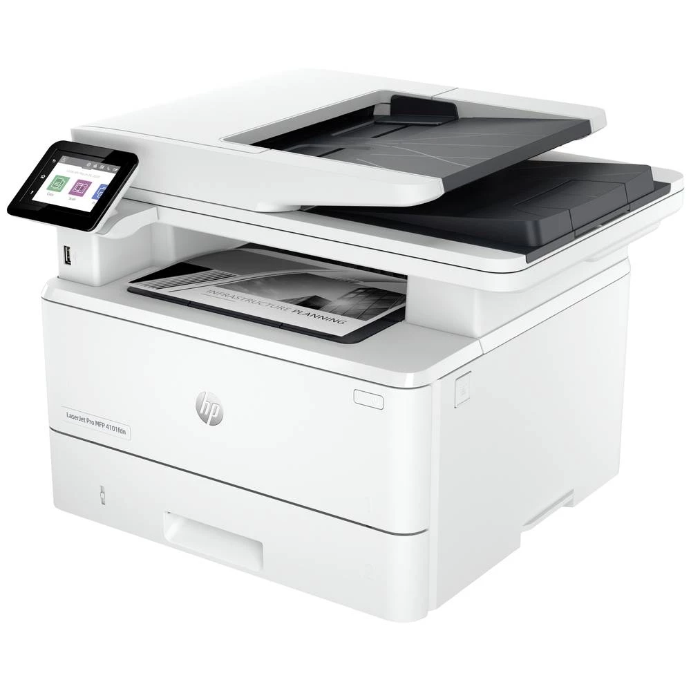 HP Laserjet Pro MFP 4102fdwe laserski višenamjenski pisač A4 pisač, skener, kopirni stroj, faks Bluetooth®, Duplex, LAN, WLAN, USB slika