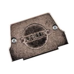 Molex 1731110090 FCT Metal Backshell for D-Sub Connector, Shell Size 5, Straight Cable Outlet, with Rubber Bushing