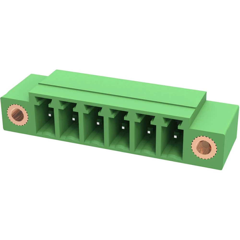 Degson Kućište utiča za tiskanu pločicu Ukupan broj polova 7 Raster: 3.80 mm 15EDGRM-3.81-07P-14-13A(H) 800 ST slika