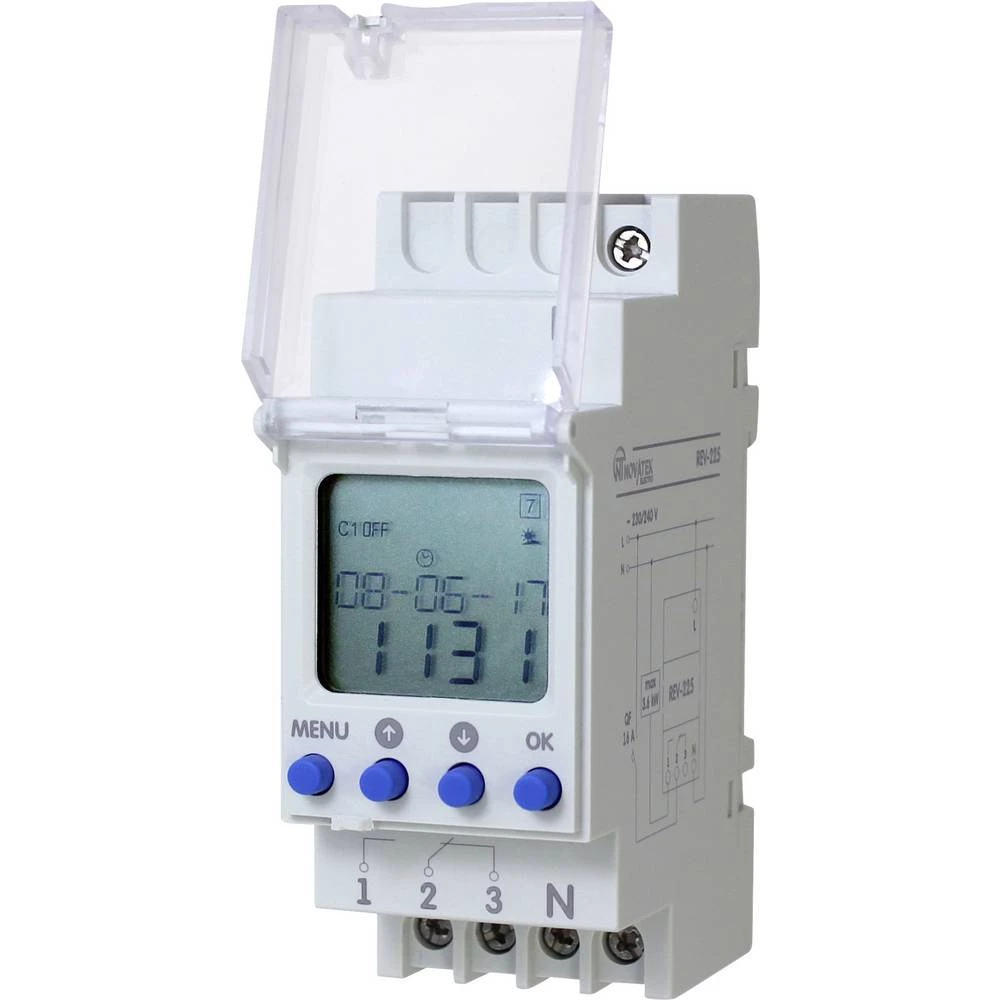vremenski relej 130 - 280 V Novatek REV-225 1 St. slika